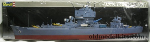 Revell 1/508 USS Long Beach Guided Missile Cruiser, 5004 plastic model kit